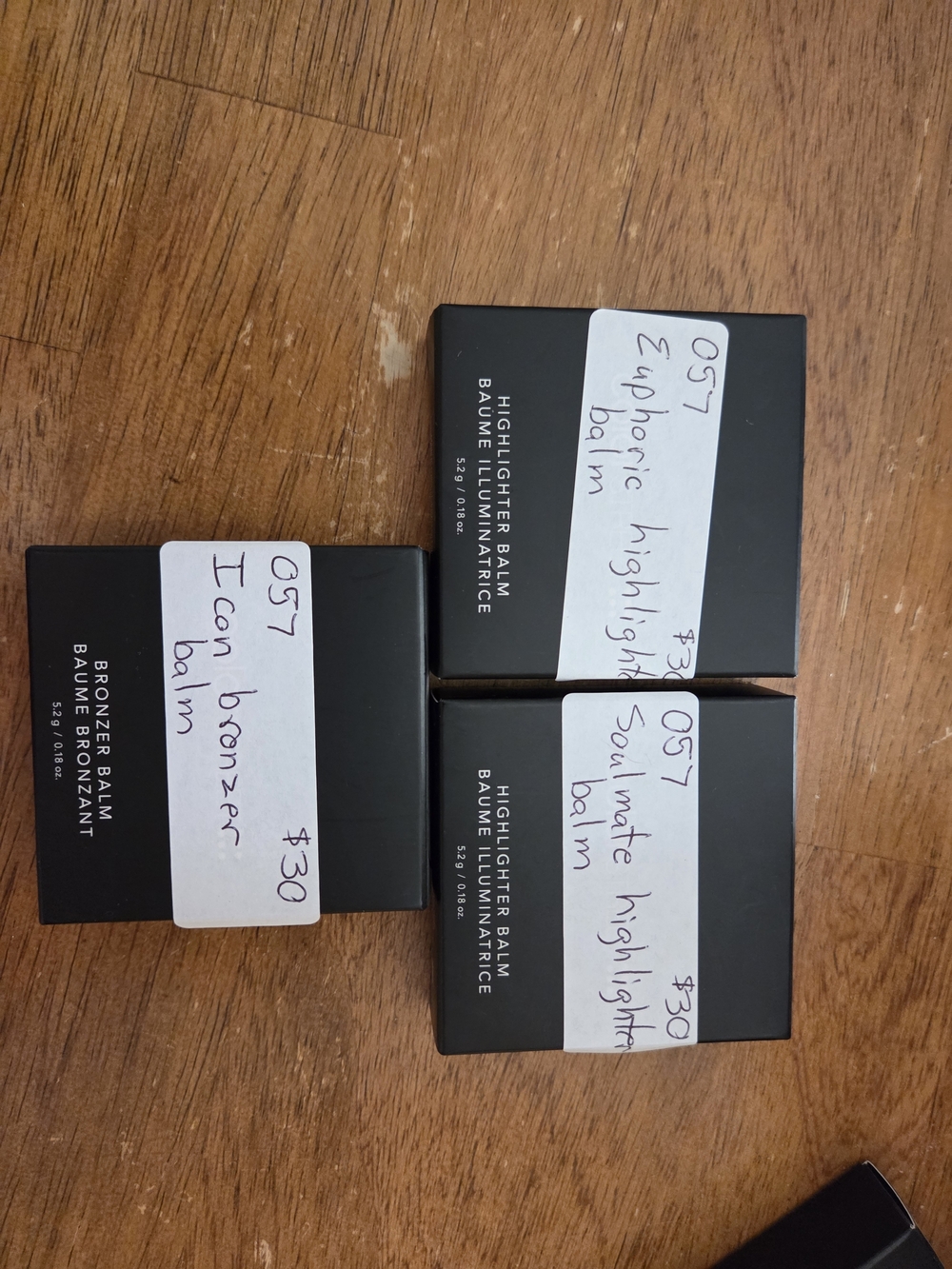 Color Street Highlighter & Bronzer Balm Trio - I Can, Euphoric, Soulmate